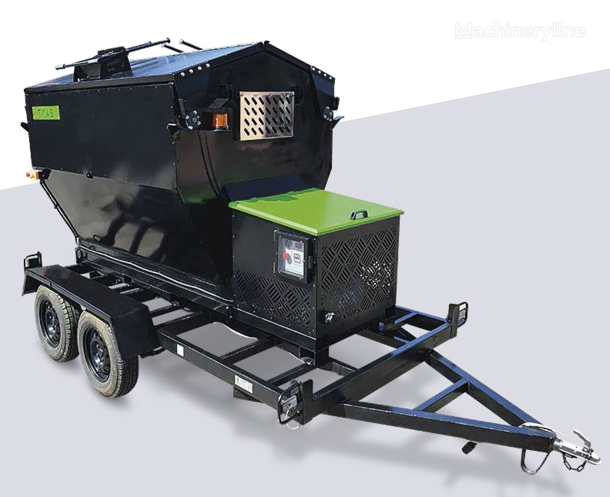 جديد ماكينة إعادة تدوير الأسفلت Ticab Asphalt Hot Box HB-2 (with trailer)