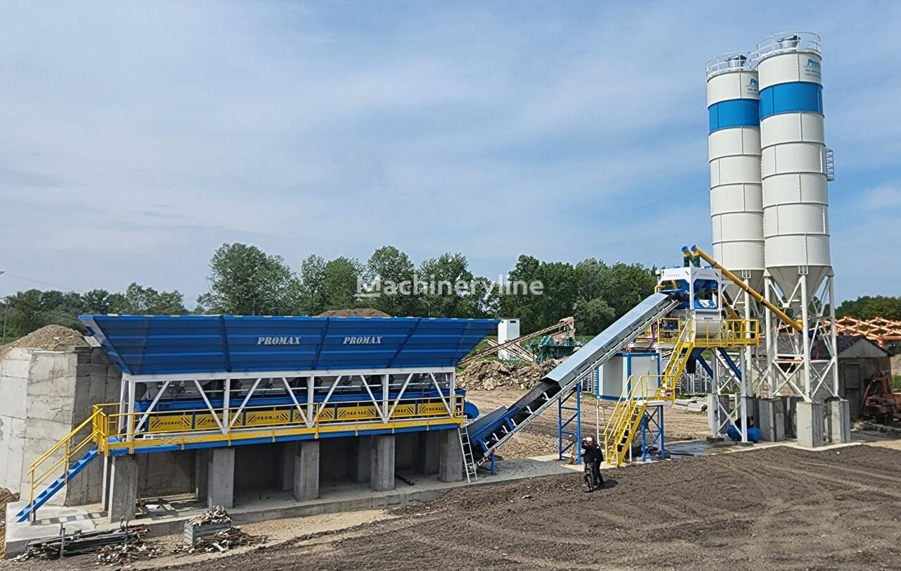 جديد ماكينة صناعة الخرسانة Promax Compact Concrete Batching Plant C100-TWN-LINE (100m3/h)