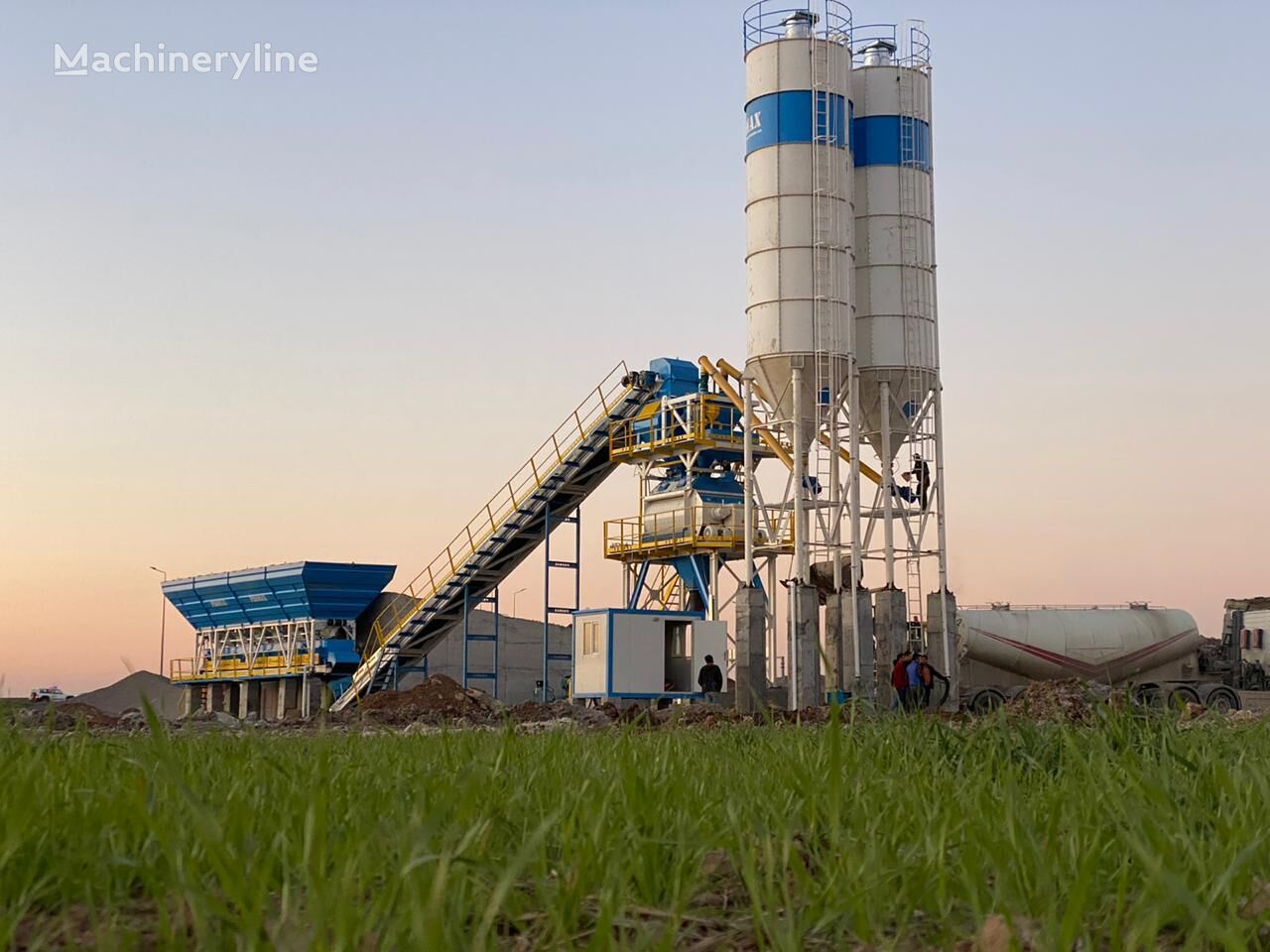 جديد ماكينة صناعة الخرسانة Promax STATIONARY Concrete Batching Plant PROMAX S130-TWN (130m3/h)