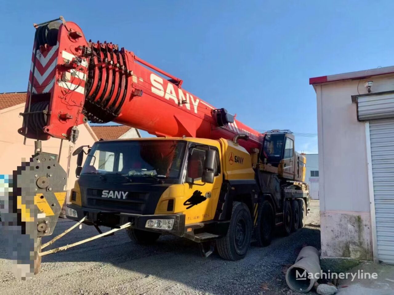شاحنة رافعة Sany SANY CRANE   STC100C（5 axles all terrain crane）
