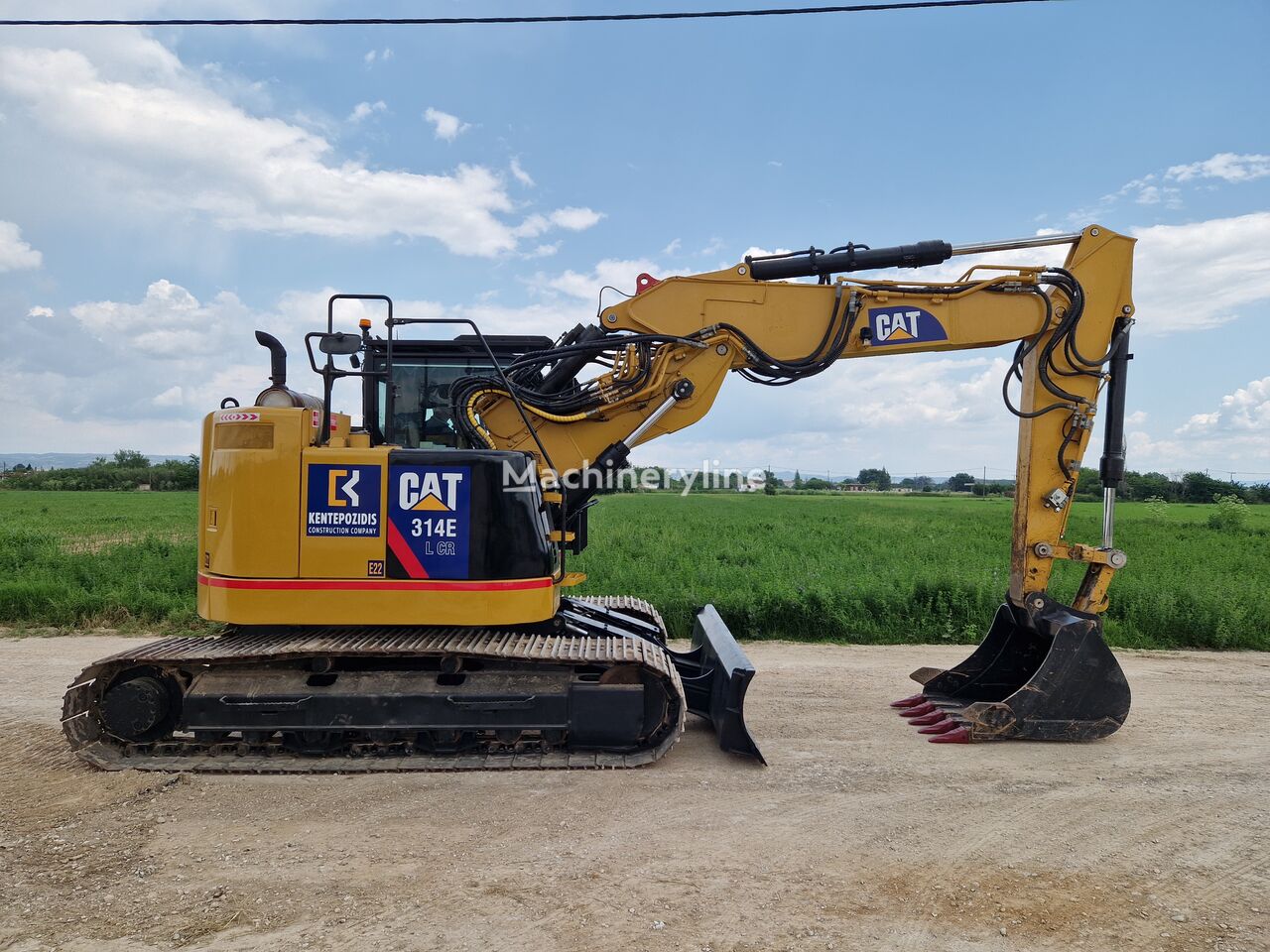 حفارة بذراع تطويل تلسكوبي Caterpillar 314E Lcr