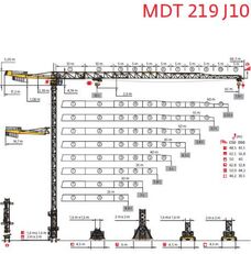 رافعة برجية Potain MDT 219 J10