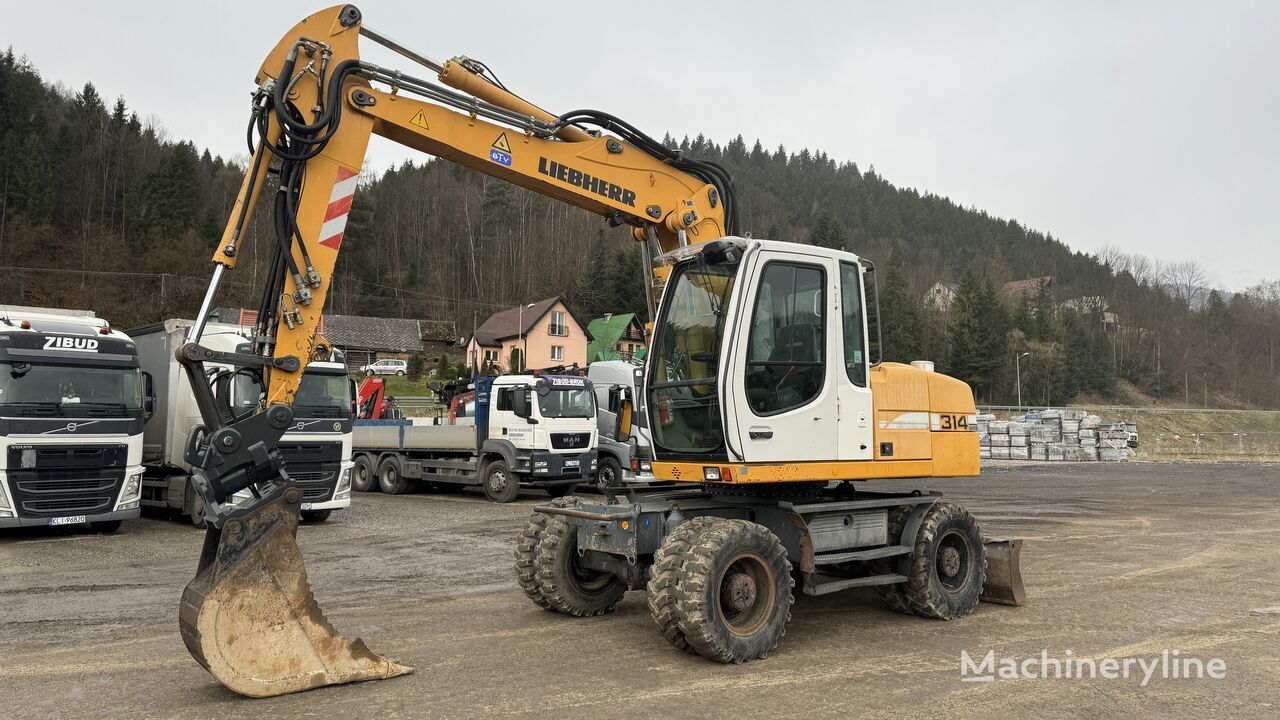 حفارة ذات العجلات Liebherr A314 2008