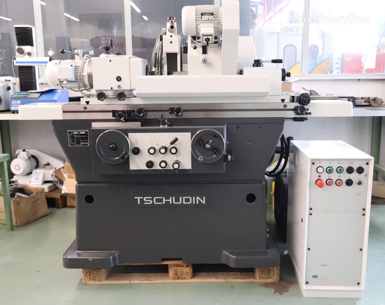 ماكينة تجليخ أسطواني Tschudin HTG 410